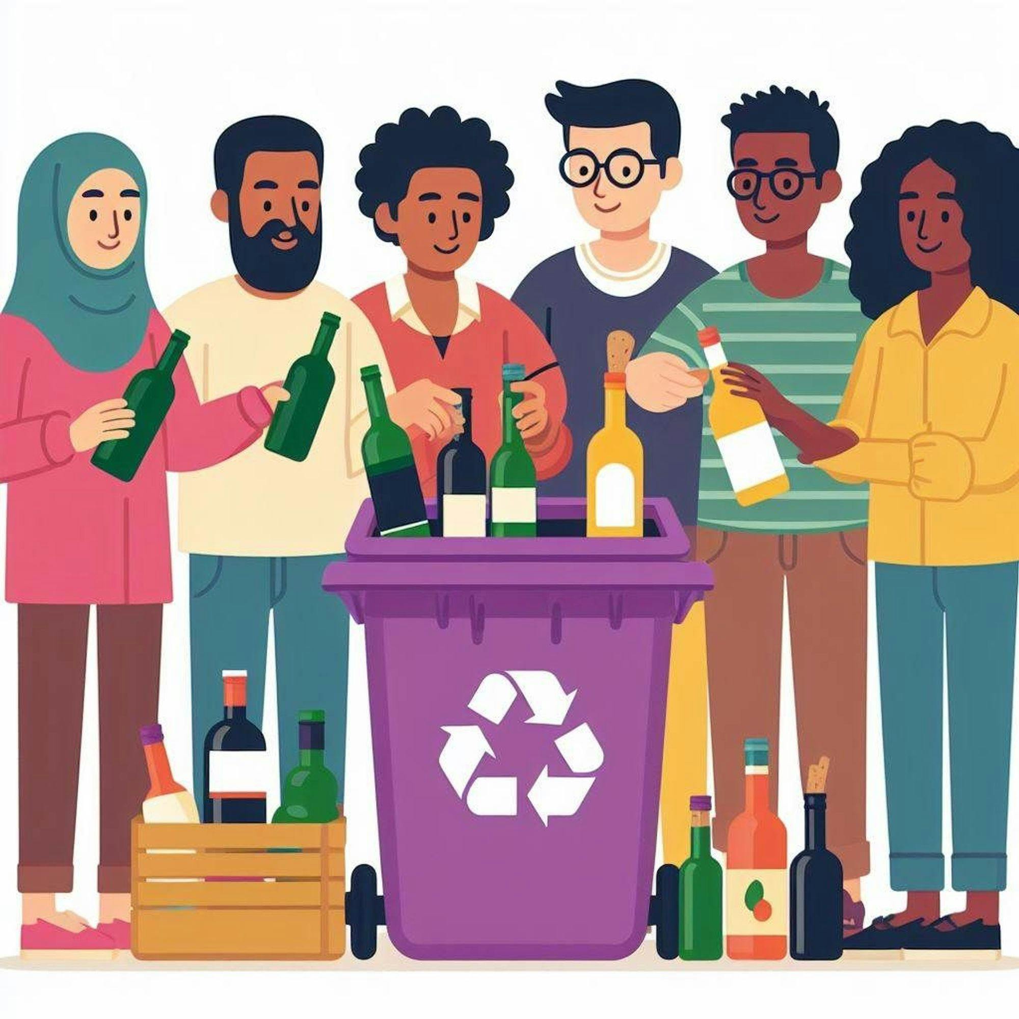 Localised multilingual recycling education 