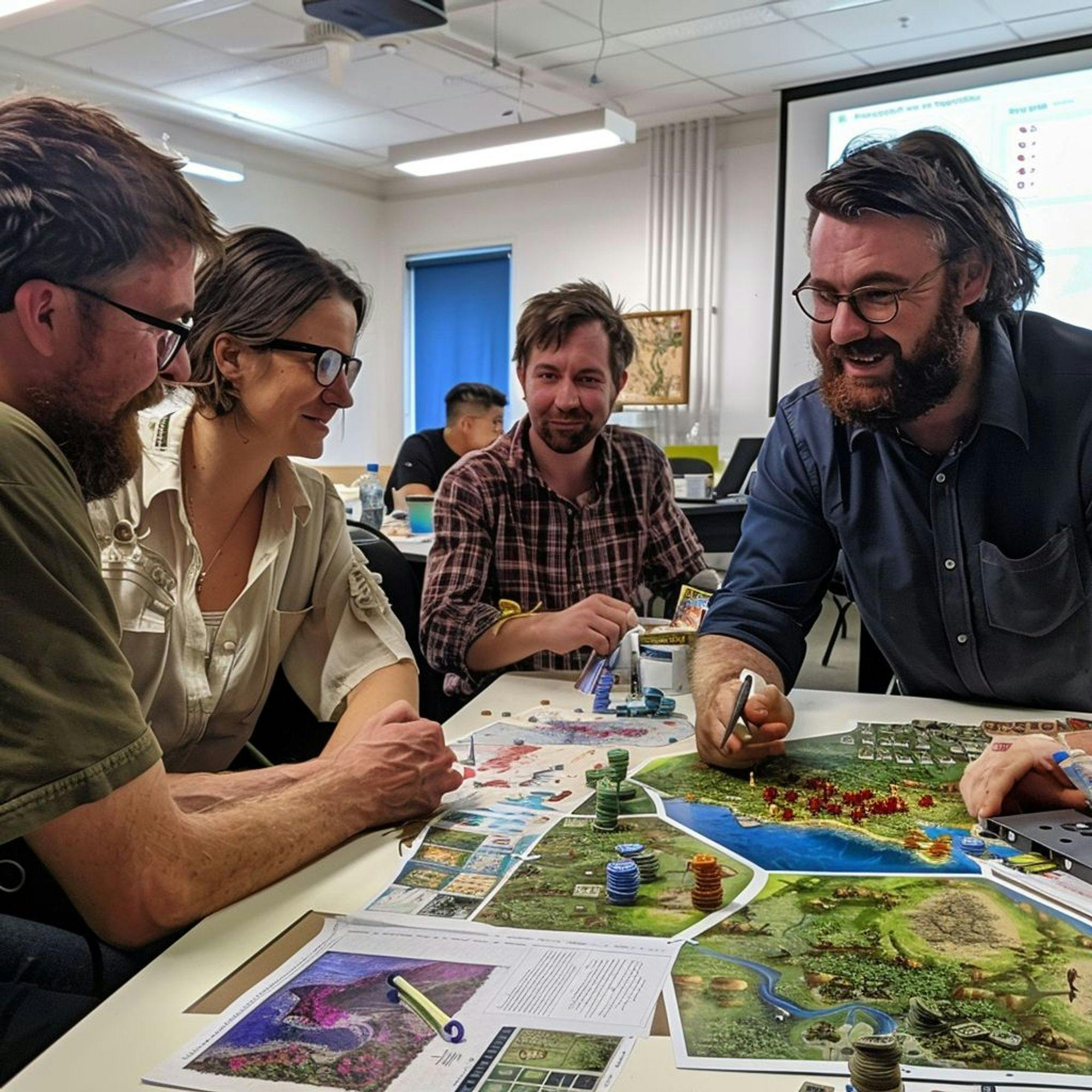 Game based climate adaptation planning